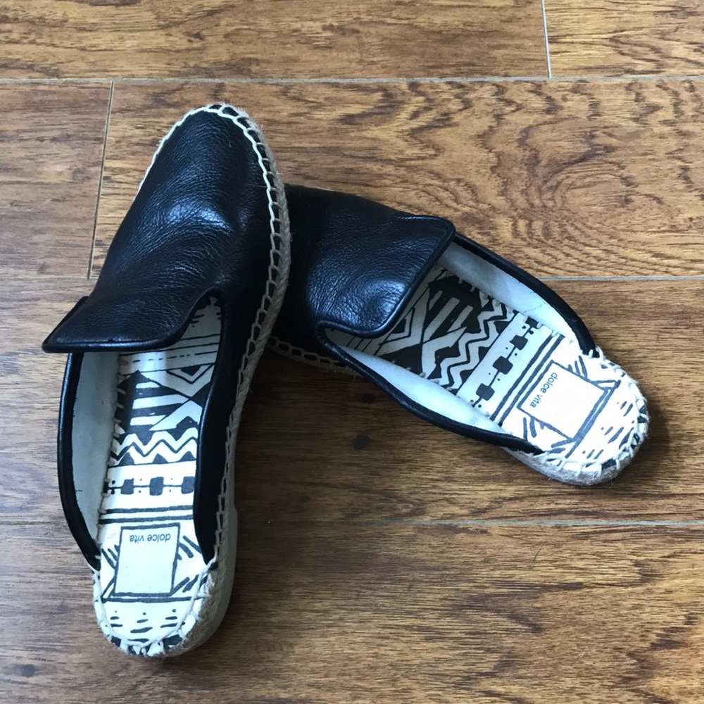 Dolce Vita black leather shoes